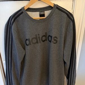 Adidas Men’s Gray Sweatshirt